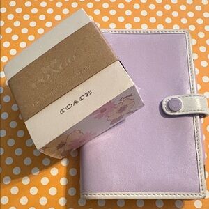 Coach Agenda Address Book Cover & Coach Notecube